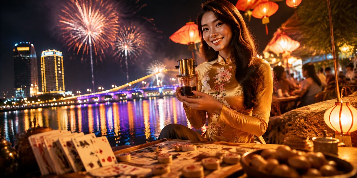 Người chơi thảo luận về điều khoản dịch vụ tại quán cà phê Huế Việt Nam